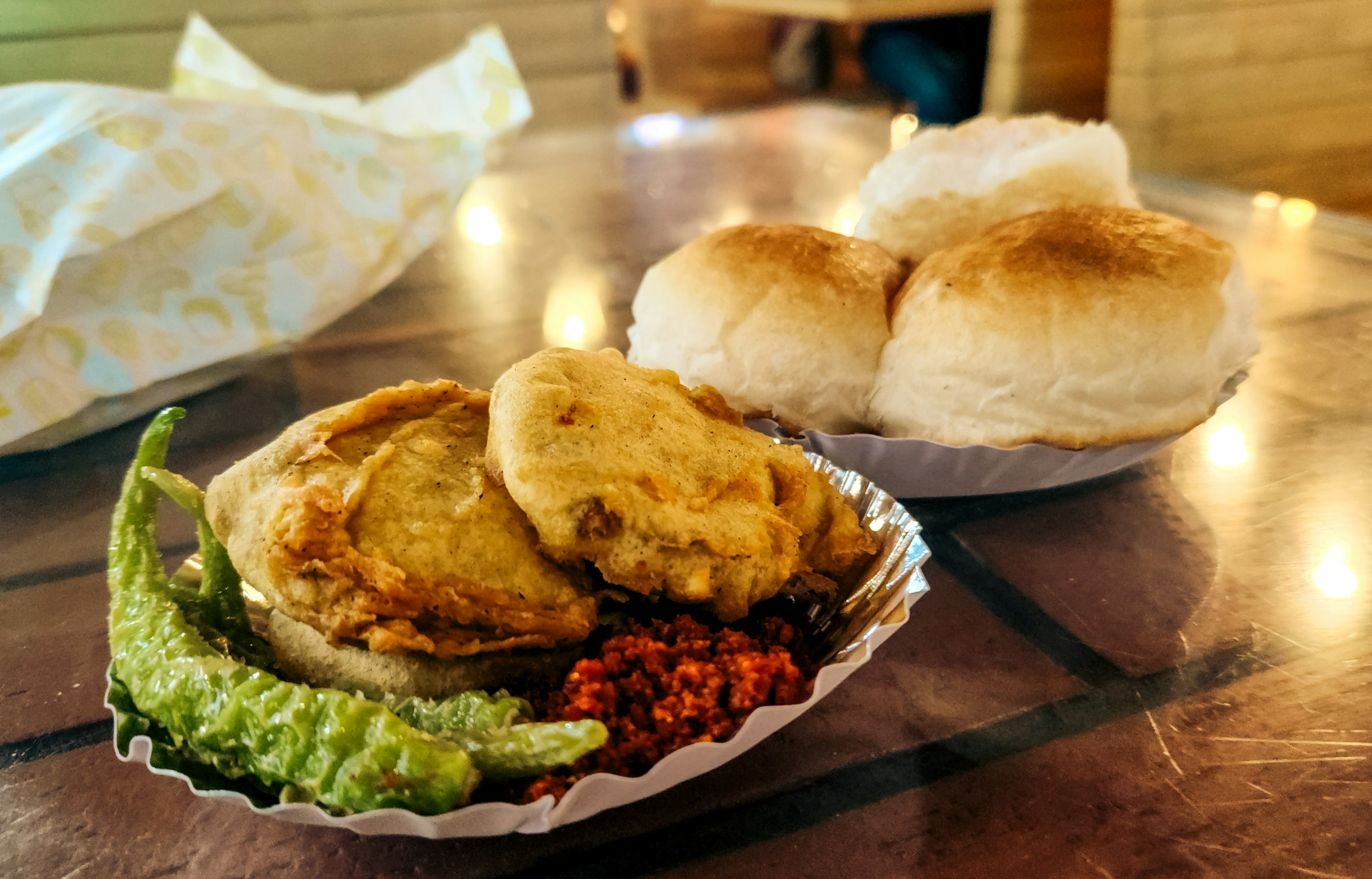 Vada Pav – Mumbai’s most loved street food delight.